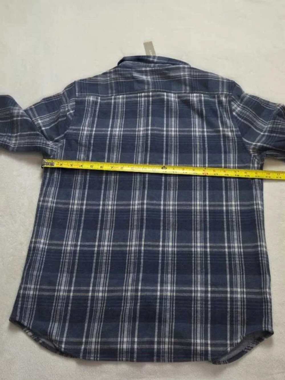 New M J.Crew lightweight Seaboard soft knit plaid button-up shirt in Seth Navy